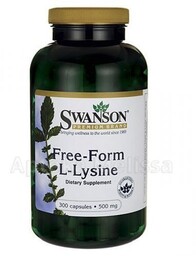 Swanson L-Lizyna 500mg 300 kaps