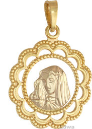 Zawieszka złota medalik pr.585