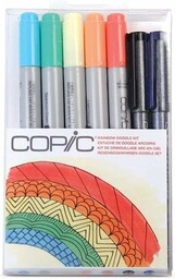 COPIC "Doodle Kit People", zestaw długopisów z 5
