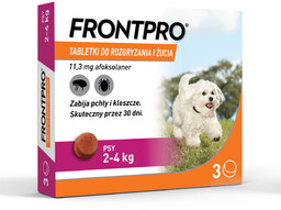 FRONTPRO S tabletki do żucia na pchły