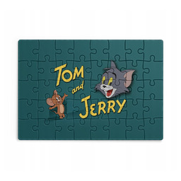 Puzzle 30/70/96/110 Elementów Sublimacja + Eko Pudełko Tom