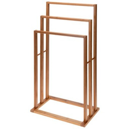 BATHROOM SOLUTIONS Wieszak łazienkowy 784630080 3 ramienny Bambusowy