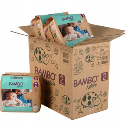 Pieluchy Pieluszki Bambo Nature 2 Mini 3-6kg, Paper