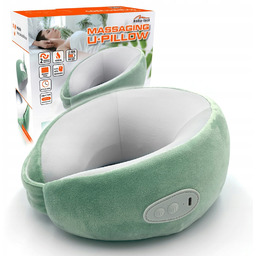 Poduszka Masująca U-pillow Podgrzewana Bezprzewodowa Do Samochodu Samolot