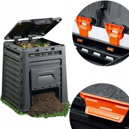 Kompostownik ogrodowy Keter Eco Composter 320L z tworzywa
