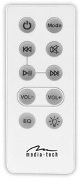 MEDIA-TECH PARTYBOX KEG BT- KOMPAKTOWY GŁOŚNIK STEREOFONICZNY BLUETOOTH