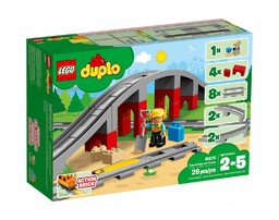 Lego 10872 Duplo Tory kolejowe i wiadukt