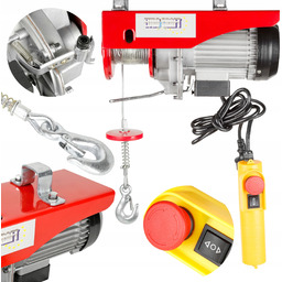 Wyciągarka Elektryczna Wciągarka 800KG 2000W Linow Suwnica Sterowana