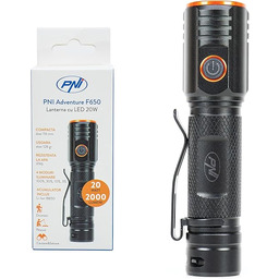 Latarki Latarka PNI Adventure F650 LED 20 W,