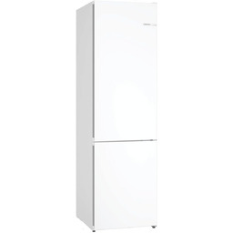 Bosch KGN392WCF, seria 4, lodówka z zamrażarką, wolnostojąca,