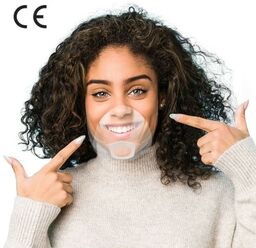 Przyłbica mini osłonka kosmetyczna na usta i nos