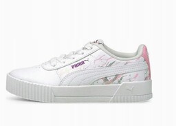 Puma Carina Buty Sportowe Dziewczęce Białe Niskie 32