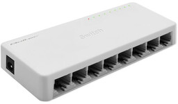 Switch niezarządzalny Qoltec przełącznik sieciowy 8 x port