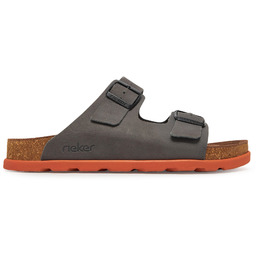 Klapki Rieker 21190-40 Szary