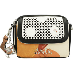 Anekke Biało-Pomarańczowa Torebka Damska Edycja Limitowana