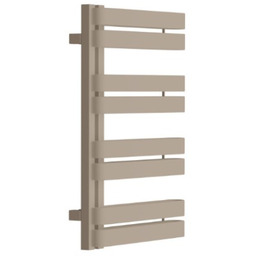 Grzejnik łazienkowy 72 50 12 cm asymetryczny ,cappuccino