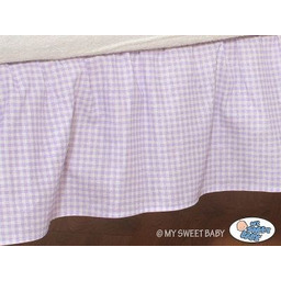 Falbanka maskująca 120x60cm- Dobranoc fioletowe