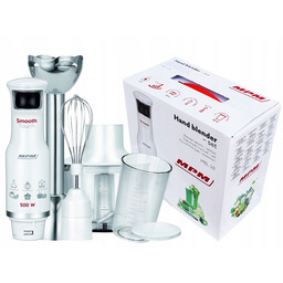 Blender ręczny Mpm Biały 0.6 l 500