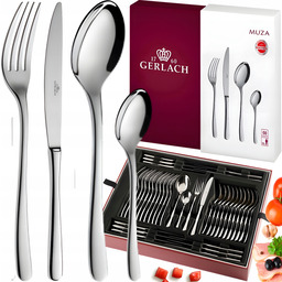 Gerlach Zestaw Sztućców Komplet Obiadowy Na 12OSÓB Muza