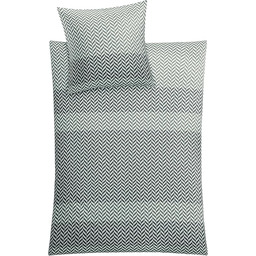 Kleine Wolke Cosy pościel, bawełna, szara, 155 x