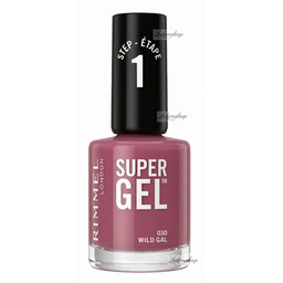 RIMMEL - SUPER GEL - Żelowy lakier