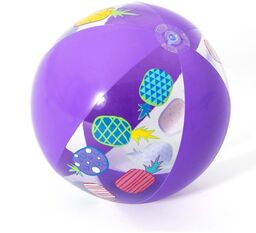 Piłka plażowa, dmuchana, Bestway, 51 cm, fioletowy