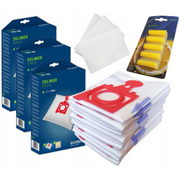 12x WORKI DO ODKURZACZA ZELMER JUPITER ZVC+ ZAPACH