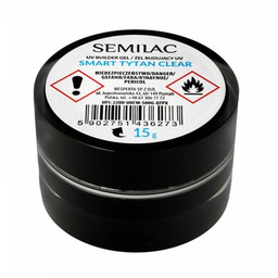 SEMILAC Builder Gel Smart Tytan Clear Żel budujacy