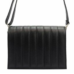 Luka damska skórzana listonoszka pikowana na magnes torebka