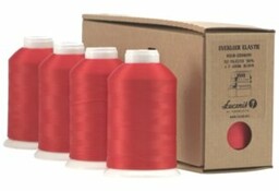 ŁUCZNIK Zestaw nici Elastic 04.068 Czerwony (4 sztuki)