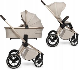 Muuvo Quick Boho Brown wózek głęboko spacerowy 2w1