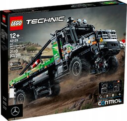 Lego Technic Ciężarówka Mercedes-Benz Zetros 42129