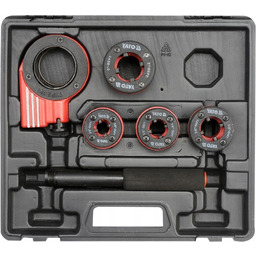 Gwintownica ręczna 3/8-1, kpl.4 szt. YT-29001 Yato