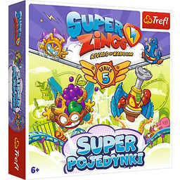 Super Pojedynki, gra planszowa, Trefl, Super Zings