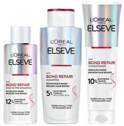 L''Oréal Paris Elseve Bond Repair Pre-Shampoo zestaw szampon