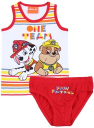 Komplet: majtki+koszulka Psi Patrol NICK JR. 5-6 lat