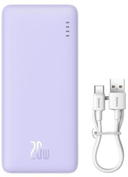 BASEUS POWERBANK AIRPOW 20000MAH 20W (FIOLETOWY)