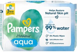 PAMPERS Chusteczki nawilżane Harmonie Aqua (144 szt.)