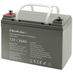 QOLTEC Akumulator 53084 36Ah 12V