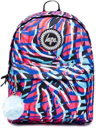Plecak szkolny Hype Backpack - highlighter zebra