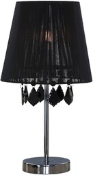 Lampa stołowa Mona mała 1xE27 czarna LP-5005/1TS -
