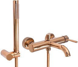Bateria wannowa kolor miedzi Lungo Gold Rose Rea