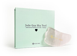 Kamień Gua Sha Jadeitowa płytka do masażu Acus