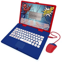 Lexibook, Laptop Edukacyjny Spider-Man 124 Aktywności Polski/Angielski Jc598Spi17