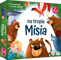 Kukuryku gra planszowa Na tropie Misia