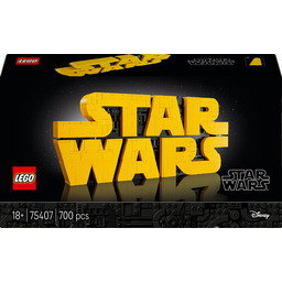 LEGO Star Wars 75407 Logo Star Wars zbudowane