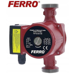 Pompa cyrkulacyjna obiegowa Ferro 0201W 25-40 180
