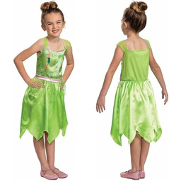 Oficjalny kostium Disney Tinkerbell, kostium wróżki dla dziewczynki,