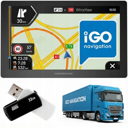 Nawigacja Ciężarówki Modecom CX 7.0 iGO Primo Truck