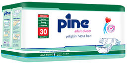 Pine, pieluchomajtki dla dorosłych, medium, 50-75 kg, 30